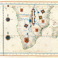 Mapa 4: Sur de África y Madagascar