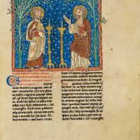 f. 105r, The two witnesses
