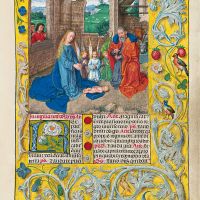 f. 28r, The Nativity Scene