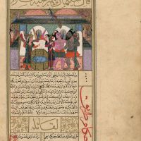 f. 131v, The Divination of the Prophet Sulayman (Solomon)