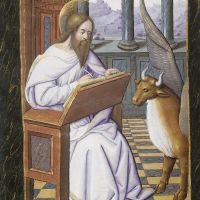 St Luke, f. 9r