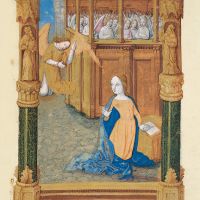f. 12r.Annunciation