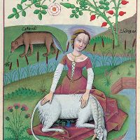 f. 163r, La dama y el unicornio