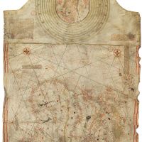 Christopher Columbus’s Chart, Mappa Mundi (Res. GE. AA. 562., Date: c. 1492.) Bnf