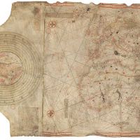 Christopher Columbus’s Chart, Mappa Mundi (Res. GE. AA. 562., Date: c. 1492.) Bibliothèque nationale de France, Paris