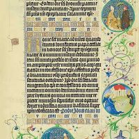 Images of the Medallions, 13th May, f.50r