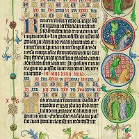 Images of the Medallions, 9-10th June, folio 59r<br />
<br />
 
