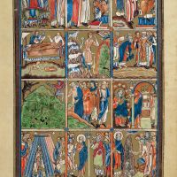 f. 2r,  Scenes from the Old Testament: Genesis - Exodus