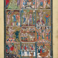 f. 3r,  Scenes from the life of Christ
