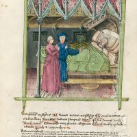 f. 98r, Conversations pendant le sommeil