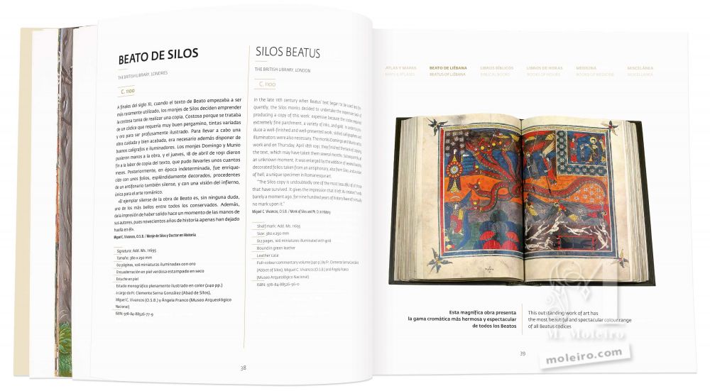 Catalogue de M. Moleiro, l'Art de la Perfection Béatus de Silos