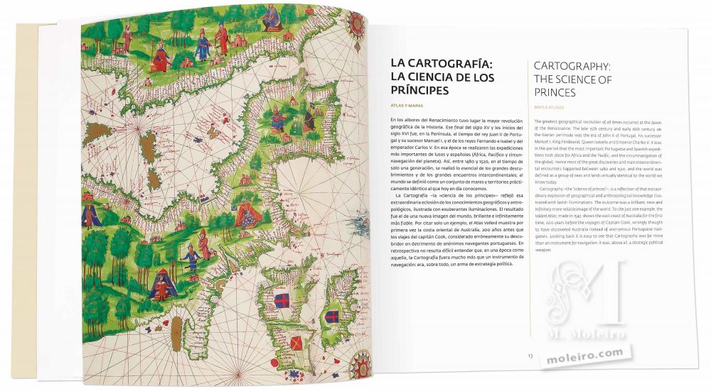 Catalogo di M. Moleiro, l'arte della perfezione La cartografia: la scienza dei principi