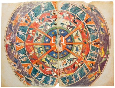 Carpeta con 5 L�minas del Beato de Girona - Beato de Li�bana Colecci�n de 5 l�minas �casi-originales� sobre papel tipo pergamino