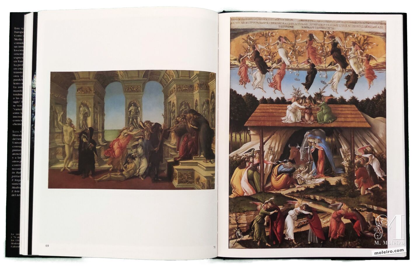 Sandro Botticelli, La calumnia, Florencia, Galleria degli Uffizi 