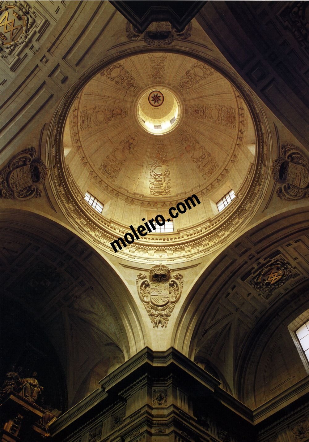 El Arte Barroco en España y Portugal Dome of the Clerecía. By Juan Gómez de Mora (1617). Salamanca, Spain.