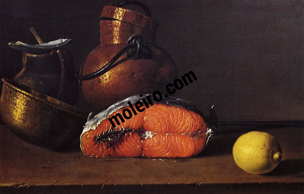 El Arte Barroco en España y Portugal Natura morta di Luis Melndez, 1722.
Museo del Prado, Madrid, Spagna.
