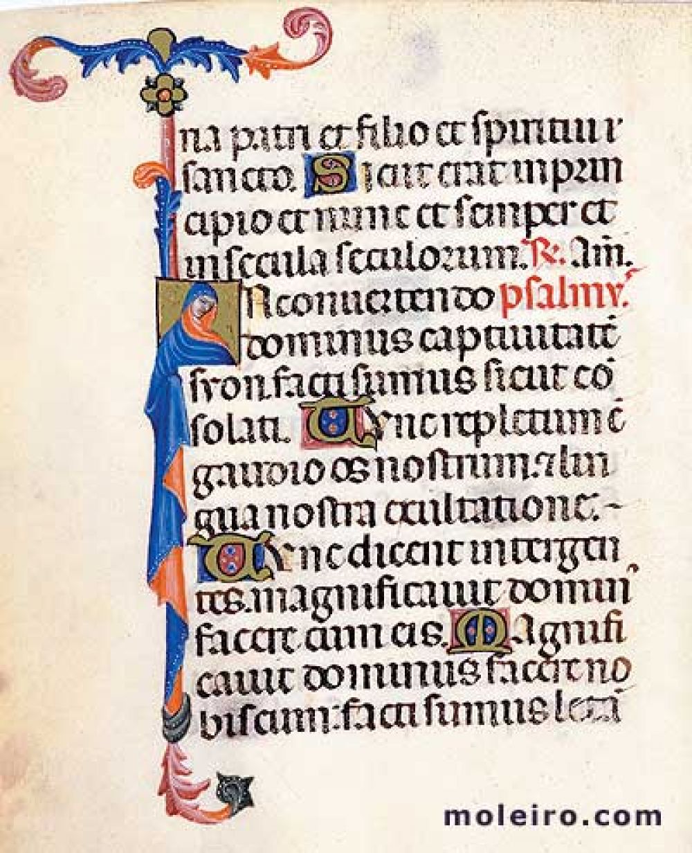 Livre d’Heures de Marie de Navarre f. 90v