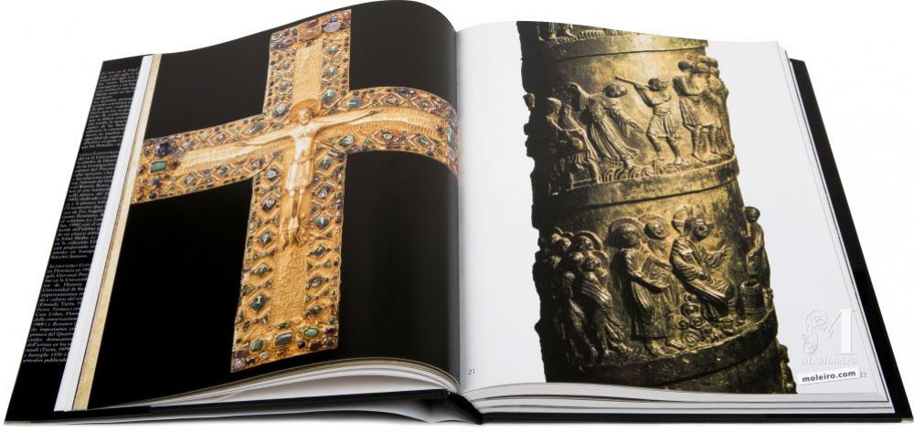 El Arte en la Edad Media Cruz de la Reina Gisela de HungrÃ­a y Columna triunfal de Bernwardo