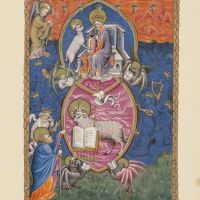 f. 6r, Le livre scellé et l’Agneau