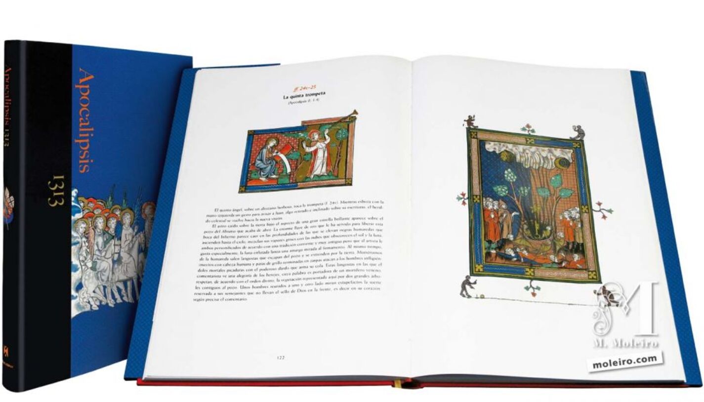 Presentación general del Apocalipsis 1313 en formato libro de arte.