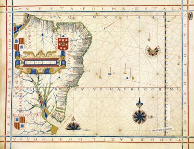 Atlas universal de Fernão Vaz Dourado Arquivo Nacional da Torre do Tombo, Lisboa Atlas universal de Fernão Vaz Dourado Arquivo Nacional da Torre do Tombo, Lisboa