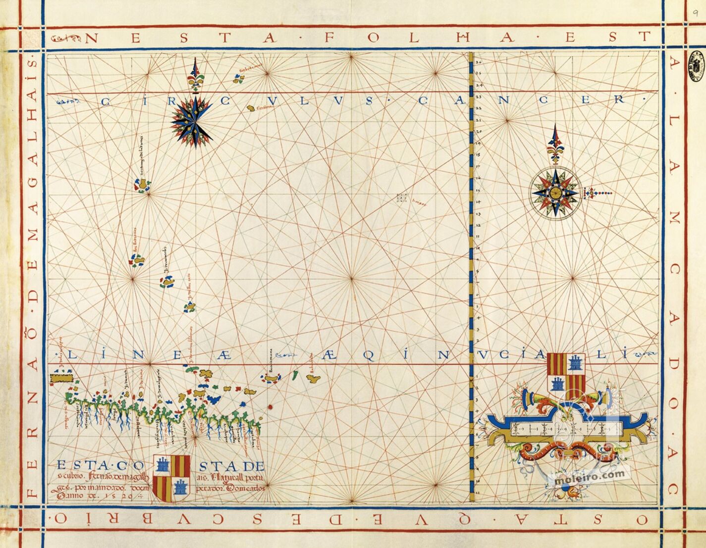 Mapa 9: Océano Pacífico