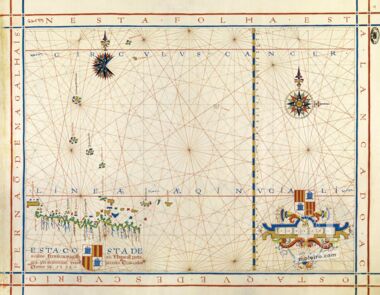 Atlas universal de Fernão Vaz Dourado Arquivo Nacional da Torre do Tombo, Lisboa Atlas universal de Fernão Vaz Dourado Arquivo Nacional da Torre do Tombo, Lisboa