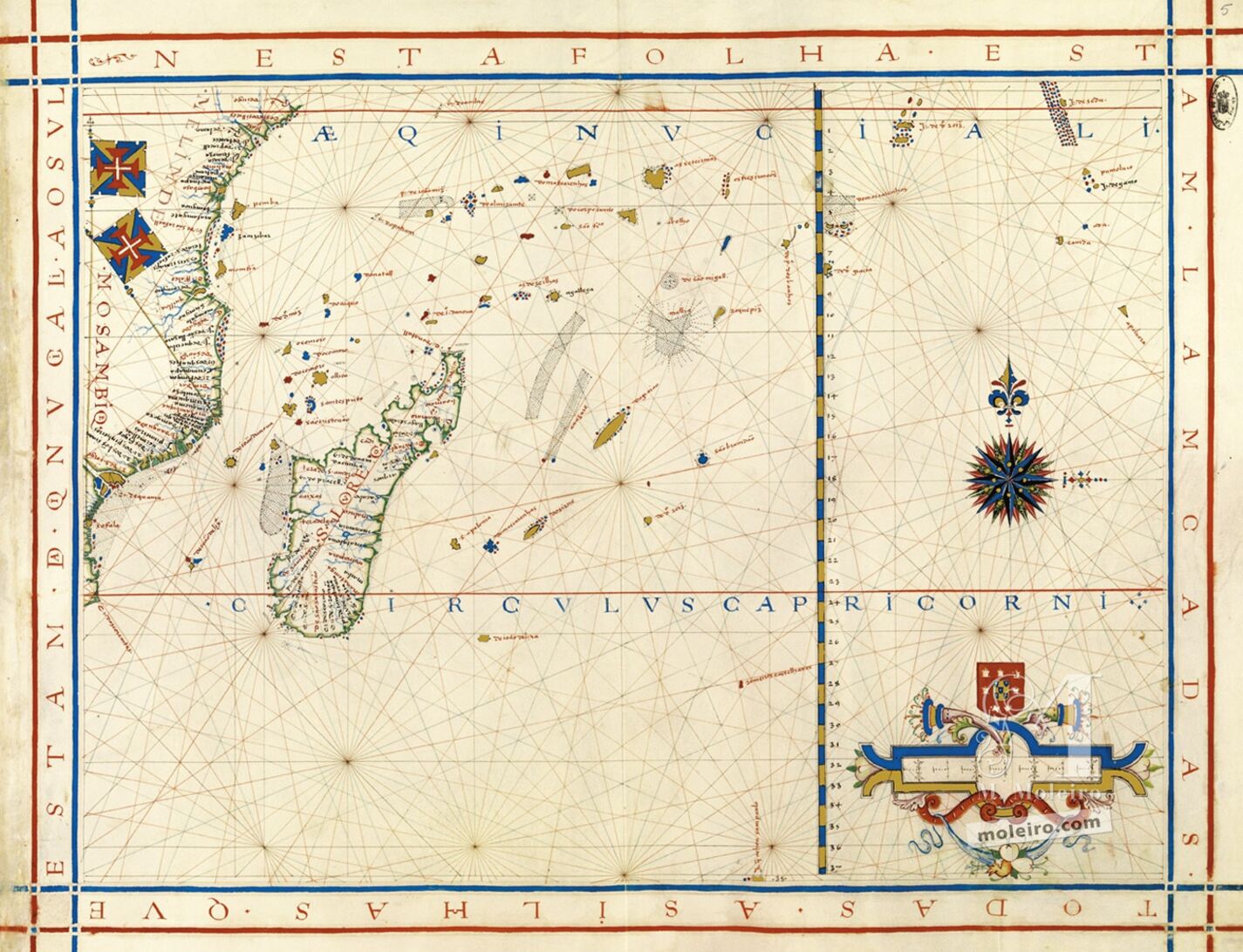 Mapa 5: Costa oriental del sur de África y Madagascar