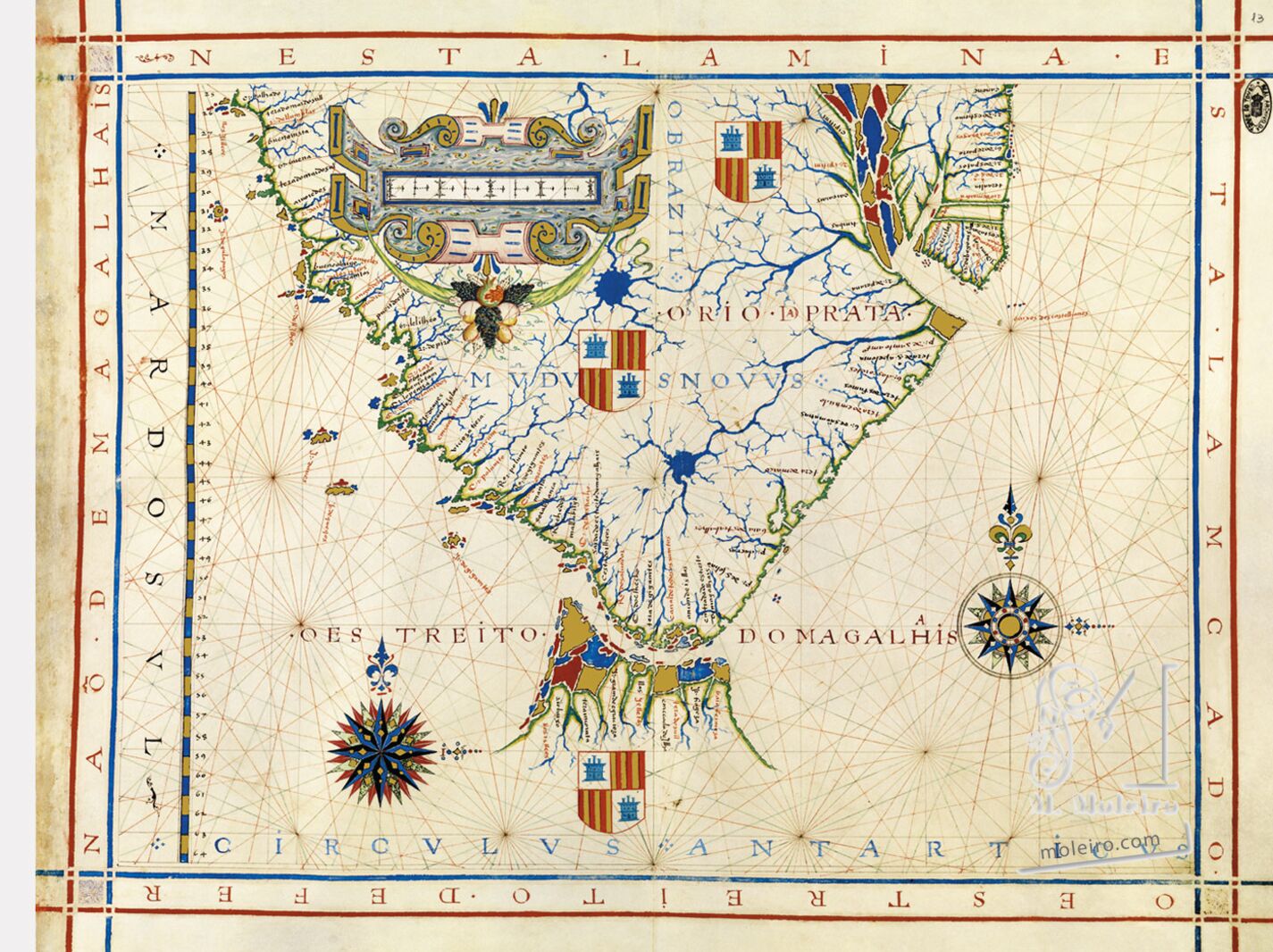 Mapa 13: Estrecho de Magallanes