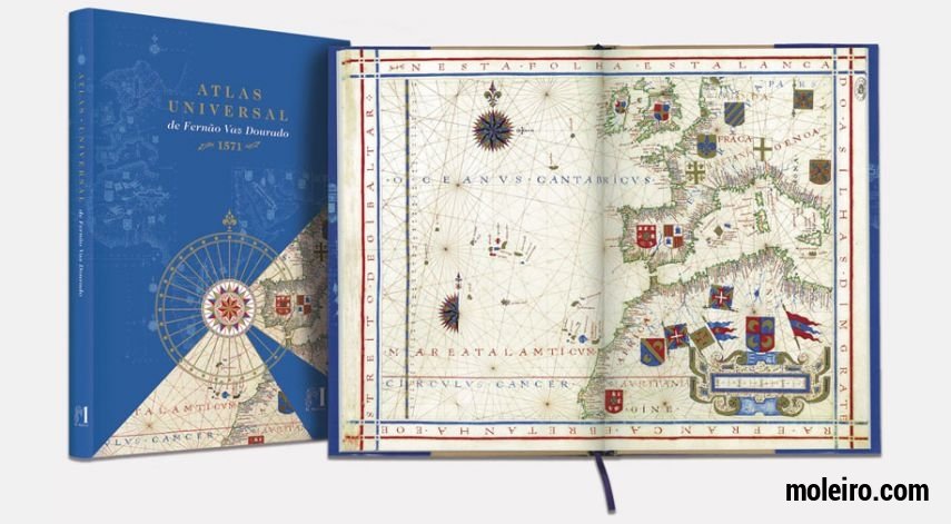 Atlas universel de Fernão Vaz Dourado Arquivo Nacional da Torre do Tombo, Lisbonne