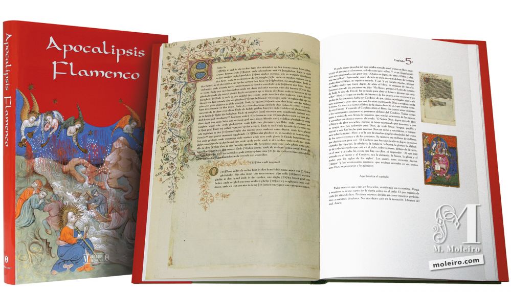 Apocalipsis Flamenco Presentación general del libro de estudio en formato libro de arte del Apocalipsis Flamenco (Siglo XV).