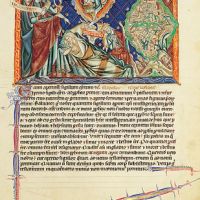 f. 11r, Die Propheten kndigen die Geburt Christi und die Zerstrung Israels an