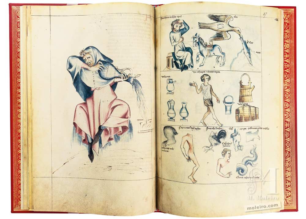 Traktat von Albumasar (Liber astrologiae) Wassermann, FF. 26v-27r