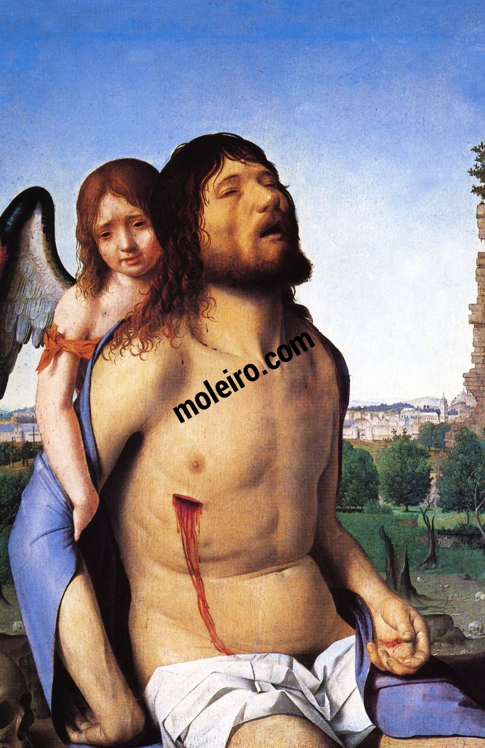 El Arte en el Renacimiento Antonello da Mesina, Pietà, Madrid, Museo del Prado.