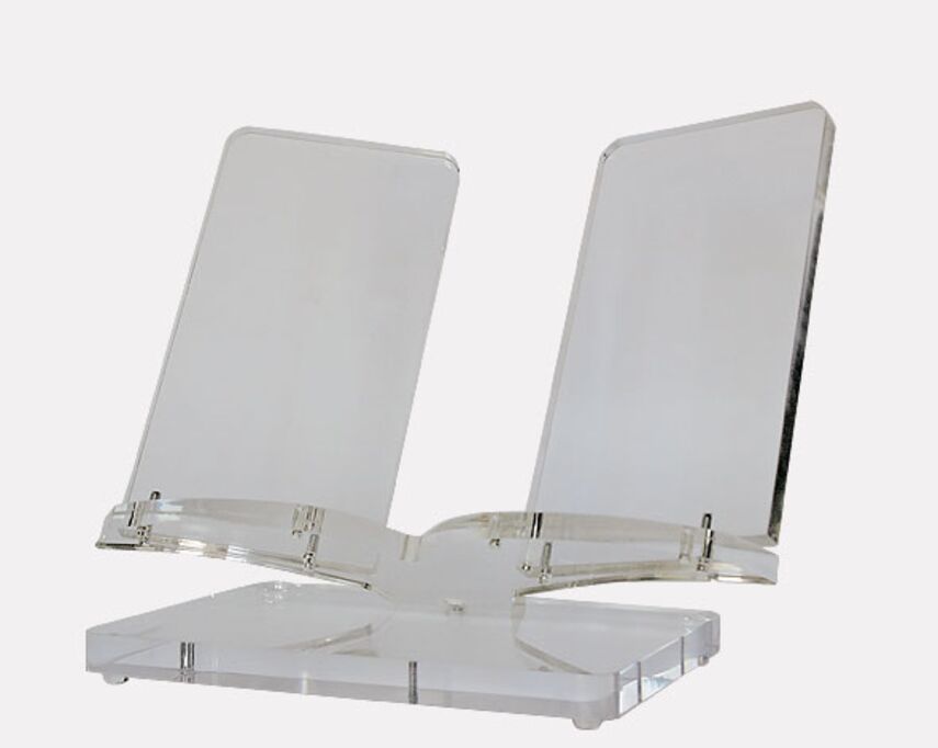 Présentoir en plexiglas de petite taille 