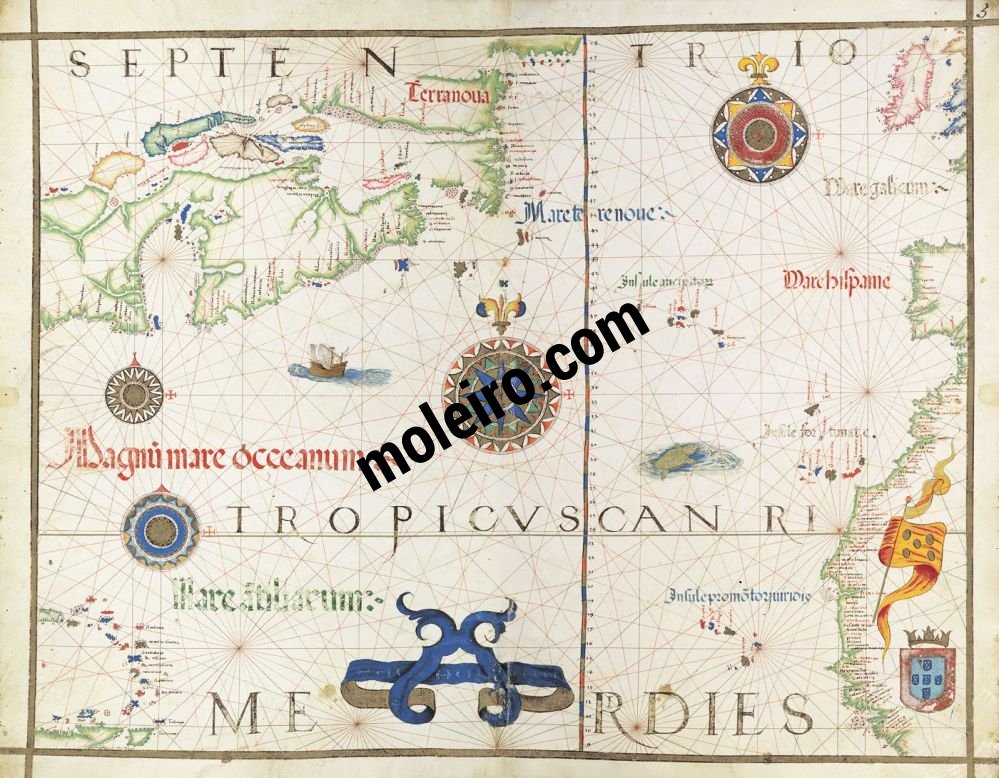 Atlas Universel Carte n. 5. Atlantique Nord