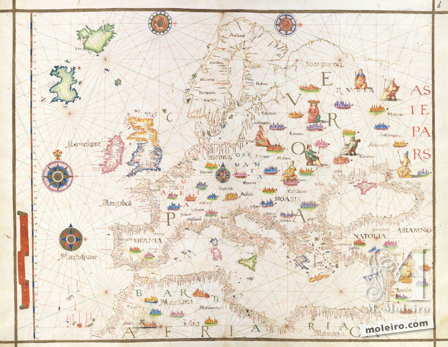 Mapa nº 6. Europa