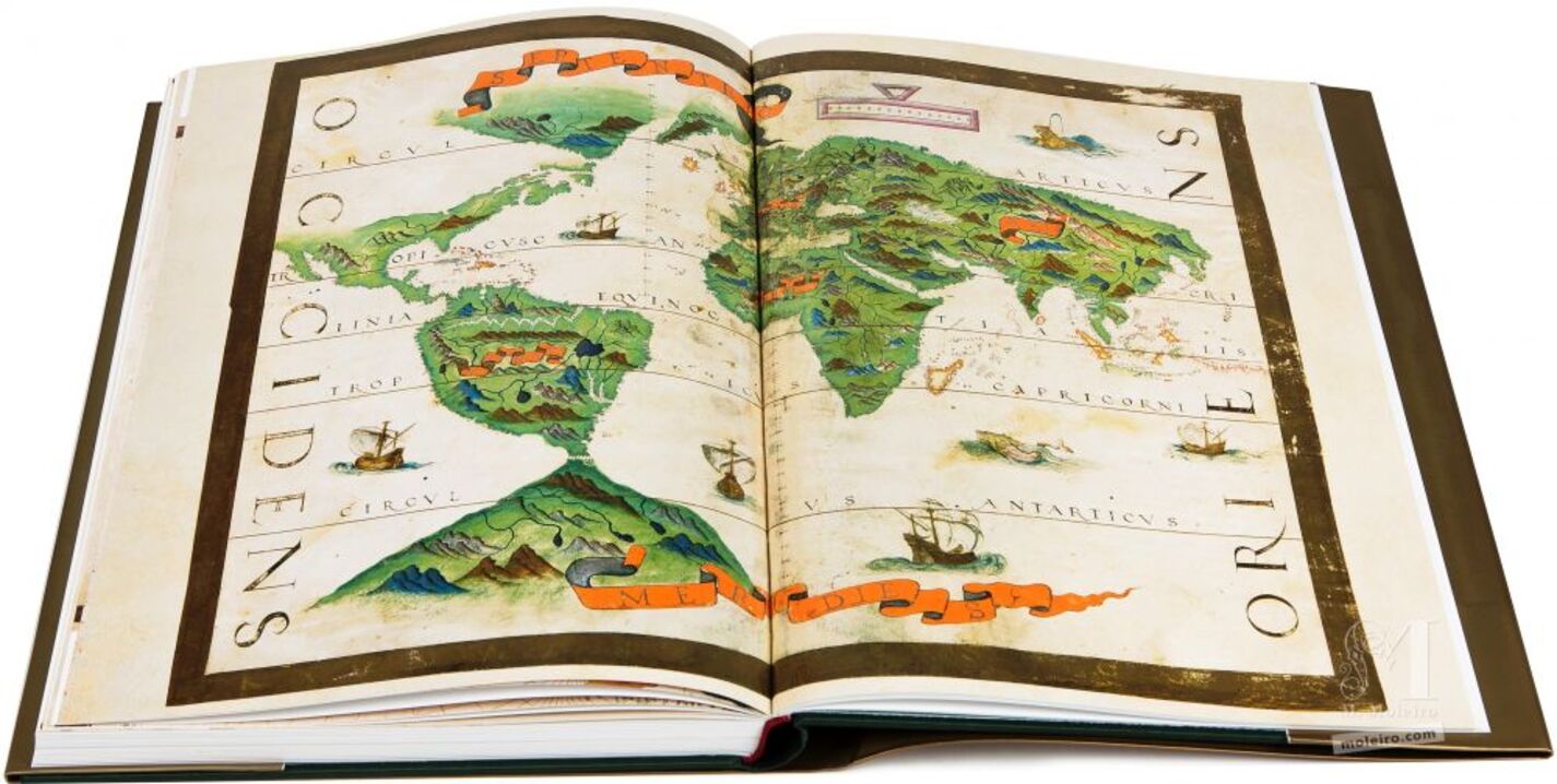 Mapamundi en el Atlas Universal de Diogo Homen (S. XVI)