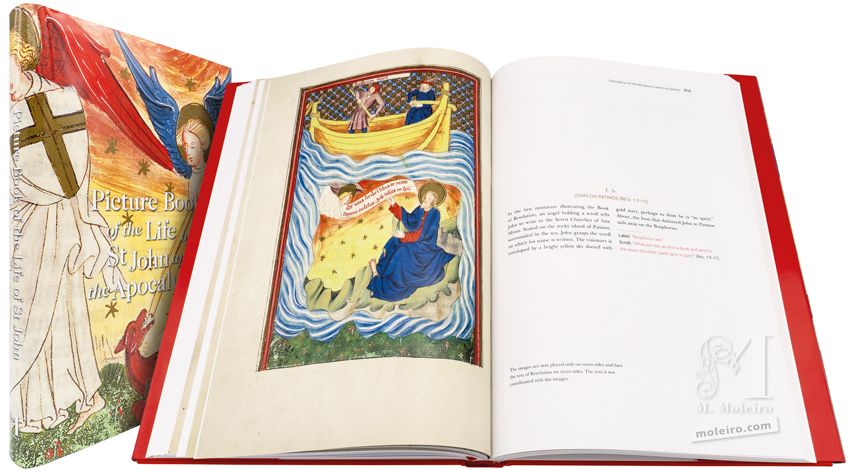 Apocalisse e vita di San Giovanni in immagini   The British Library, Londra