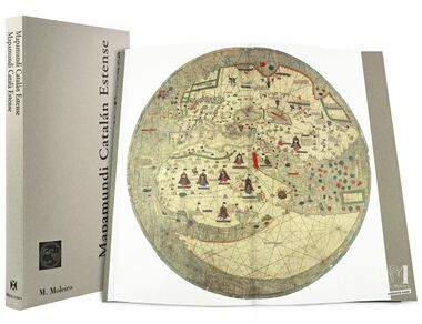 Mapamundi Catalán Estense Monograph on the eclectic and mysterious world map