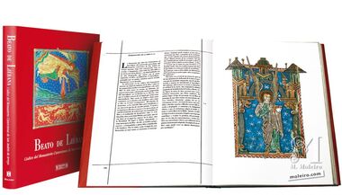 Beato de Liébana, códice del Monasterio Cisterciense de San Andrés de Arroyo The most lavish codex containing the commentary by Beatus of Libana