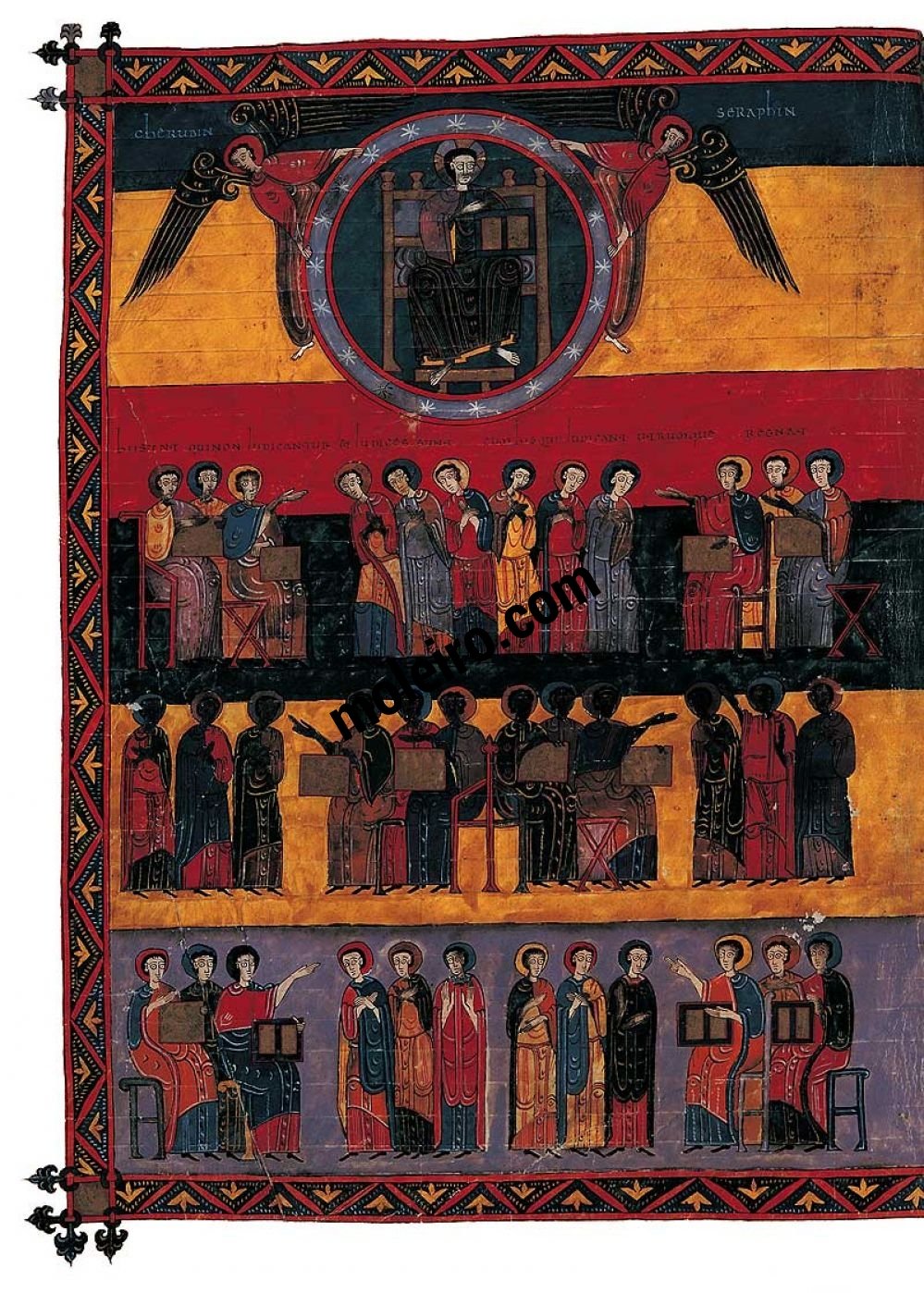 Beato de Fernando I y Sancha Detalle del juicio final