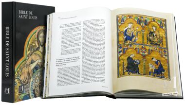 Bible de Saint Louis Une des plus nobles possessions du Roi .