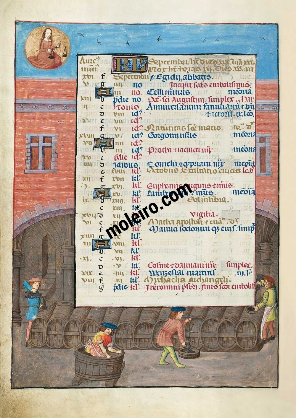 Breviario d’Isabella la Cattolica f. 5v