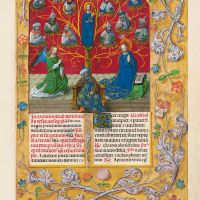 f. 354r, L’albero di Jesse