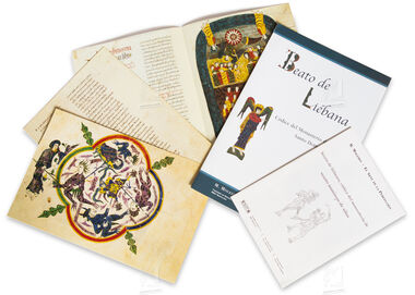 Folder of 6 prints from the Silos Beatus 6 láminas casi-originales