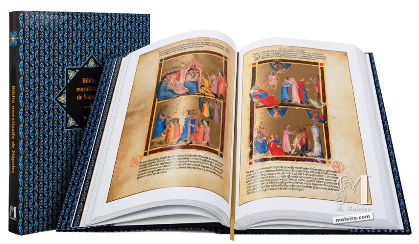 Biblia moralizada de Nápoles Bibliothèque nationale de France, París