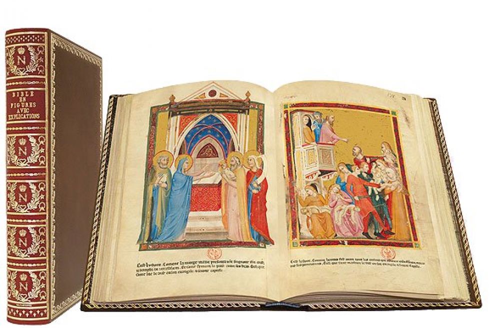 Bibbia moralizzata di Napoli 