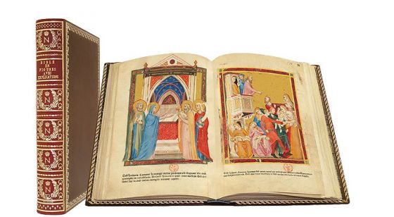 Bible moralisée aus Neapel Bibliothèque nationale de France, Paris