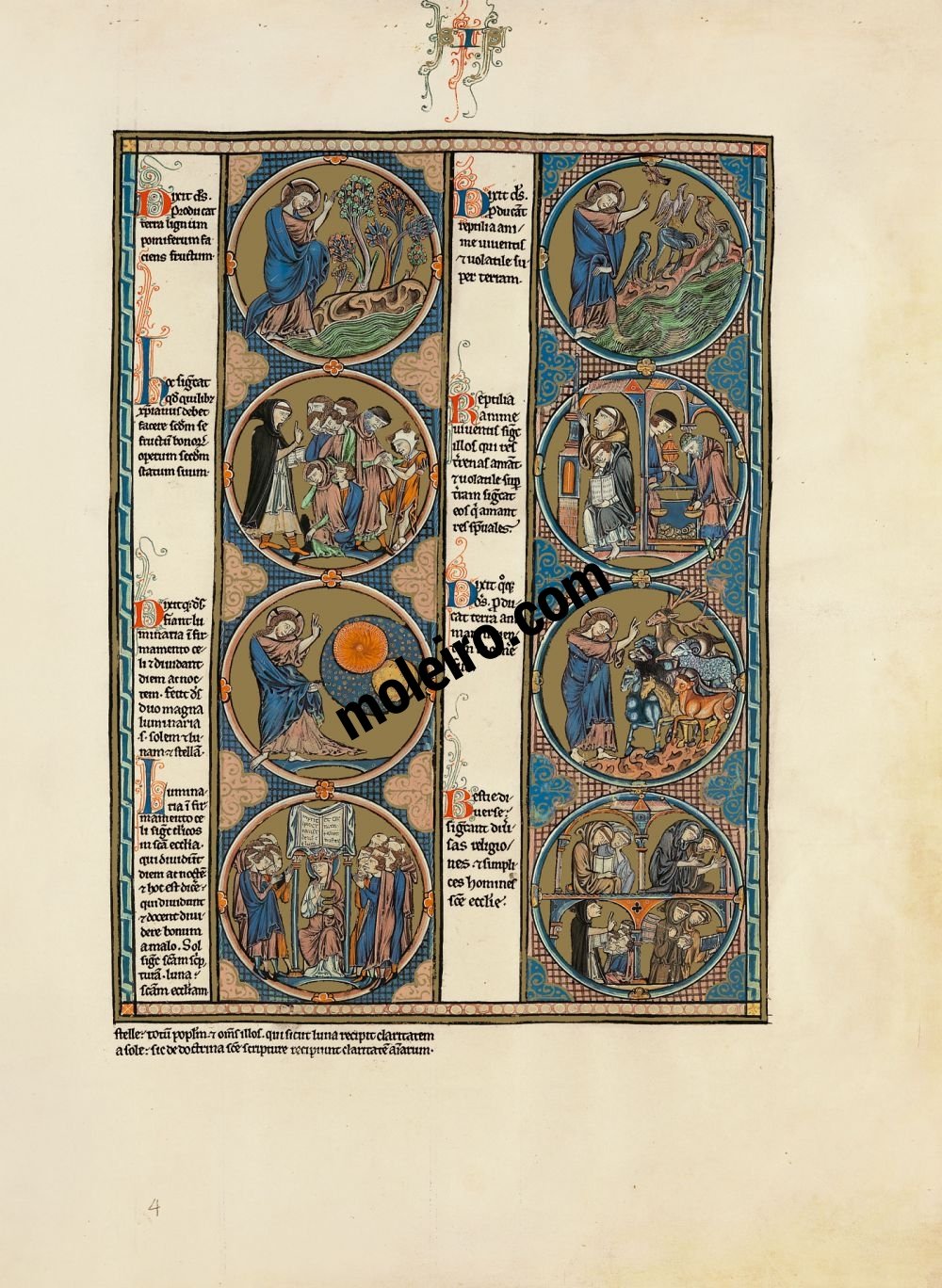 Bíblia de São Luís vol.1, f. 4r